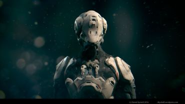 Robot concept by Daniel Bystedt. Zbrush, substance painter and blender
