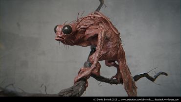 treeCreature clay render 2